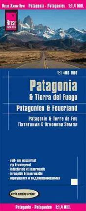 PATAGONIA & TIERRA DE FUEGO 1:1.400.000 -REISE KNOW-HOW