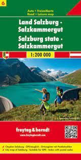 6. SALZBURG SALZKAMMERGUT -1:200.000 -FREYTAG & BERNDT