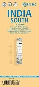 INDIA SOUTH 1:3.000.000 -BORCH
