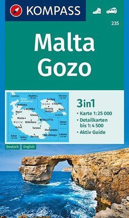 235 MALTA GOZO 1:25.000 -KOMPASS