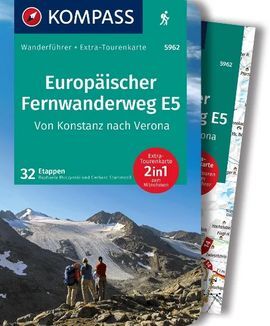 5962 E5 EUROPAISCHER FERNWANDERWEGE -KOMPASS