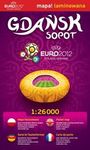 GDANSK SOPOT 1:26.000 [UEFA EURO 2012] -MAPA! LAMINOWANA