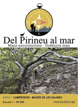 DEL PIRINEU AL MAR 1:50.000 (2 MAPES) -MONT EDITORIAL