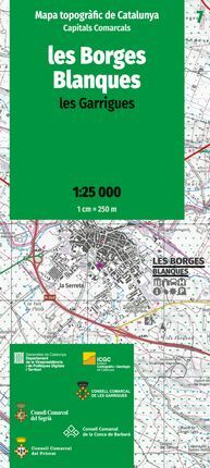 07 LES BORGES BLANQUES 1:25.000 -ICGC