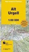 04 ALT URGELL 1:50.000 -MAPA COMARCAL DE CATALUNYA -ICGC