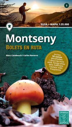 MONTSENY. BOLETS EN RUTA 1:35.000 -ALPINA