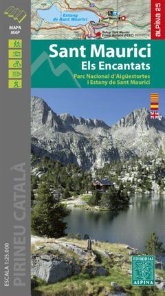 SANT MAURICI - ELS ENCANTATS 1:25.000 -ALPINA