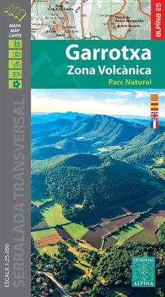 GARROTXA - ZONA VOLCÀNICA 1:25.000 -ALPINA