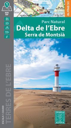 DELTA DE LEBRE 1:50.000 -ALPINA