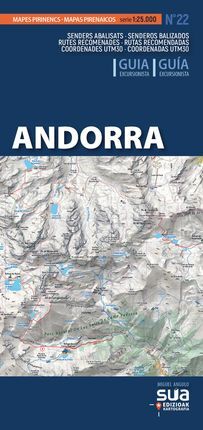 ANDORRA 1:25.000 MAPAS PIRENAICOS -SUA