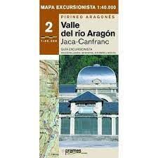 2 VALLE DEL RIO ARAGON 1:40.000 -PRAMES PIRINEO ARAGONES