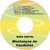 MUNTANYES DE VANDELLOS 1:20.000 [CD-ROM] CARTOGRAFIA DIGITAL GPS -PIOLET