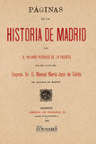 PÁGINAS DE LA HISTORIA DE MADRID