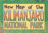 KILIMANJARO NATIONAL PARK, NEW MAP OF THE