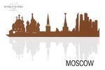 MOSCU 25CM -SKYLINES OF THE WORLD
