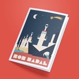 PN06 BON NADAL SANTS. ESPANYA INDUSTRIAL -POSTAL NADAL