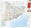 [MURAL] MAPA 1:250.000 ADMINISTRATIU DE CATALUNYA -ICGC